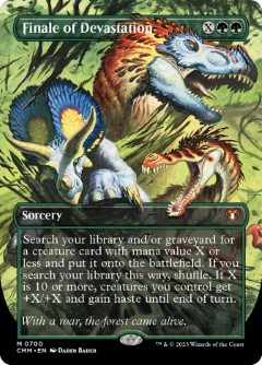 Finale of Devastation Commander Masters - Bordless Frame Break